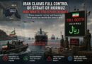 Iran Claims Full Control of Strait of Hormuz — and Wants Tolls Paid in Rials