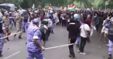 Police lathicharge protesters at Jantar Mantar as CJP march breaches barricades toward Parliament Street